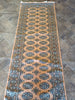 Load image into Gallery viewer, 8&#39; Feet Bokara Rug Wool Hand-Knotted Gold Carpet #F-5858