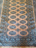 Load image into Gallery viewer, 8&#39; Feet Bokara Rug Wool Hand-Knotted Gold Carpet #F-5858