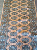 Load image into Gallery viewer, 8&#39; Feet Bokara Rug Wool Hand-Knotted Gold Carpet #F-5858