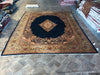 Load image into Gallery viewer, 10&#39; x 12&#39;-Persian-Navy-Blue-Kerman-Rug.jpg