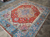 Load image into Gallery viewer, 8.1 x 10.0 New Heriz Serapi Wool Rug #F-5893