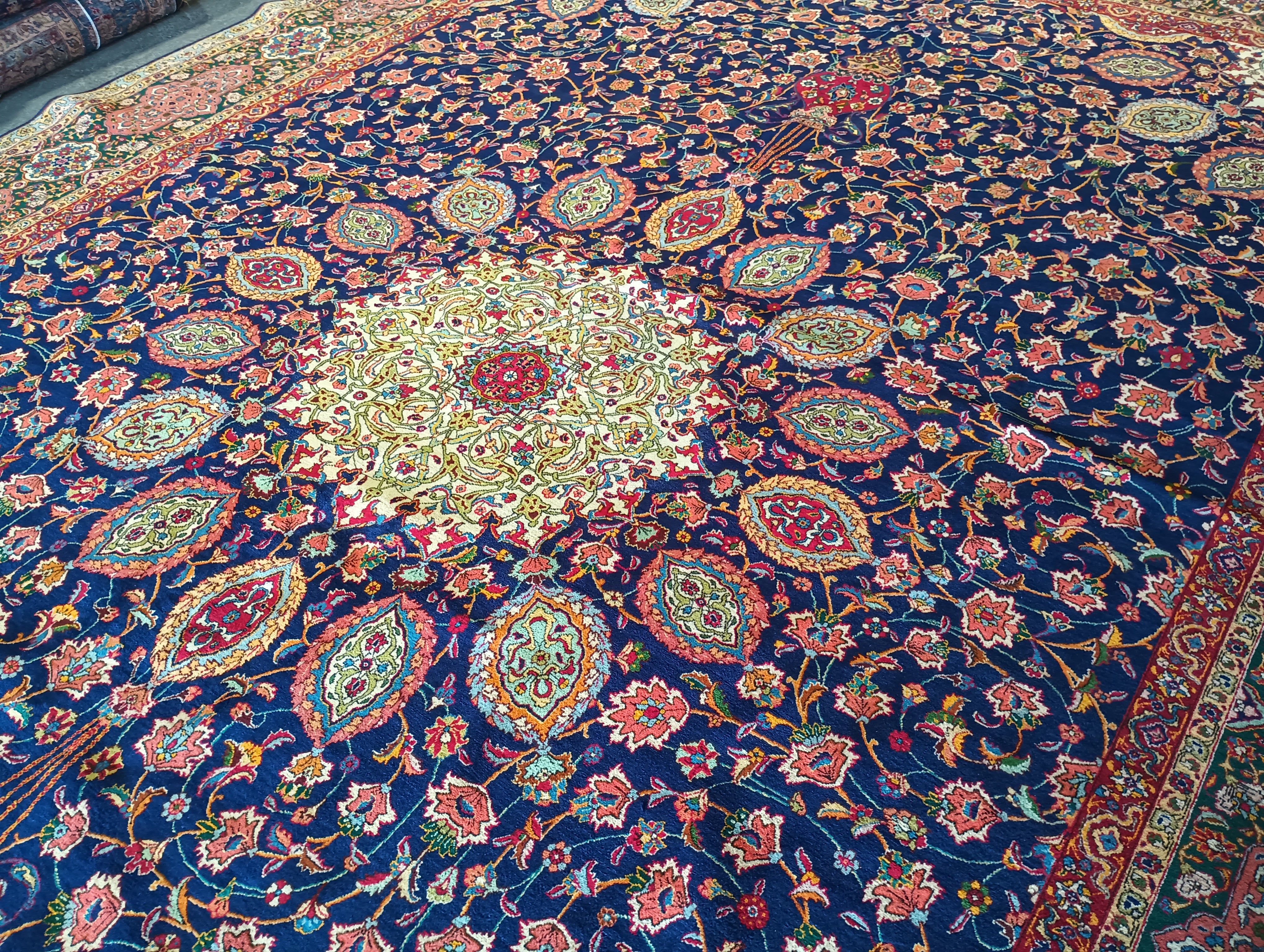 13' x 20' Persian Tabriz Sheik Safi #F-5953