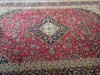 Load image into Gallery viewer, 9.6 x 14 CLASSIC Persian Kashan Rug Wool Red Blue Shark Tank Carpet #F-5969