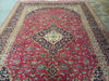 Load image into Gallery viewer, 9.6 x 14 CLASSIC Persian Kashan Rug Wool Red Blue Shark Tank Carpet #F-5969