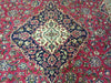 Load image into Gallery viewer, 9.6 x 14 CLASSIC Persian Kashan Rug Wool Red Blue Shark Tank Carpet #F-5969