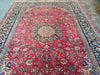 Load image into Gallery viewer, 9.5 x 13.2 Authentic Persian Najaf Esfehan Wool Rug Pre- Owned #F-6005