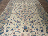 Load image into Gallery viewer, 8 x 12 Semi- Antique Persian Kashan rug Ivory Green #F-6053