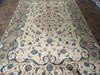 Load image into Gallery viewer, 8 x 12 Semi- Antique Persian Kashan rug Ivory Green #F-6053