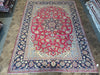 Load image into Gallery viewer, 9.4 x 13.4 Genuine Persian Esfahan Najaf Wool Rug #F-6067