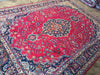 Load image into Gallery viewer, 9.5 x 13.7 Large Persian Classic Traditional Wool SIGNED Rug Bright Red Blue #F-6078