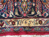 Load image into Gallery viewer, 9.5 x 13.7 Large Persian Classic Traditional Wool SIGNED Rug Bright Red Blue #F-6078