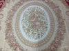 Load image into Gallery viewer, 8.1 x 10.1 Aubusson Flat Weave Burgundy Gold Ivory #F-7001