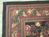 Load image into Gallery viewer, 8&#39; x 10&#39; Aubusson Flat Weave  RUG  BLACK  #F-7002