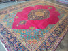 Load image into Gallery viewer, 9.4 x 13.1 Authentic Persian Tabriz Rug Kerman Open Field Design #F-6169