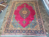 Load image into Gallery viewer, 9.4 x 13.1 Authentic Persian Tabriz Rug Kerman Open Field Design #F-6169