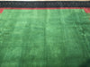 Load image into Gallery viewer, 8&#39; x 10&#39; GREEN CONTEMPORARY HANDMADE GABBEH Carpet HAPPY RUG #F-6200