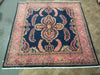 Load image into Gallery viewer, 8&#39; x 8&#39; SQUARE Fine Persian Sarouk Lilihan  Rug 72341