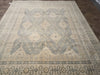 Load image into Gallery viewer, 7.8 x 9.9 New Oushak Handmade Rug Slate Gray #F-6252