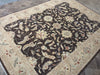 Load image into Gallery viewer, 8 x 11 DARK BROWN Chobi Peshawar Rug #F-6271