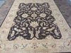 Load image into Gallery viewer, 8 x 11 DARK BROWN Chobi Peshawar Rug #F-6271