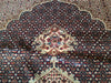 Load image into Gallery viewer, 6.8 x 10.0 QUALITY Handmade Wool and Silk Rug Mahi BLACK #F-6272