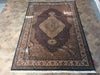 Load image into Gallery viewer, 6.8 x 10.0 QUALITY Handmade Wool and Silk Rug Mahi BLACK #F-6272