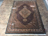 Load image into Gallery viewer, 6.8 x 10.0 QUALITY Handmade Wool and Silk Rug Mahi BLACK #F-6272