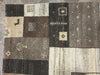 Load image into Gallery viewer, 8&#39; x 11&#39; BROWN KAMEL GABBEH WOOL RUG  THICK WOOL CONTEMPORARY CARPET  #F-6279