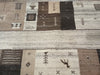 Load image into Gallery viewer, 8&#39; x 11&#39; BROWN KAMEL GABBEH WOOL RUG  THICK WOOL CONTEMPORARY CARPET  #F-6279