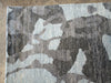 Load image into Gallery viewer, 9&#39; x 12&#39; Contemporary Handmade Wool and Silk Rug GRAY#F-6302