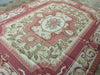 Load image into Gallery viewer, 8.10 x 11.9 Feti Needle Point Aubusson Rug CRANBERRY BURGUNDY #F-6315