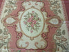 Load image into Gallery viewer, 8.10 x 11.9 Feti Needle Point Aubusson Rug CRANBERRY BURGUNDY #F-6315