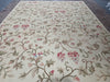 Load image into Gallery viewer, 9.3 x 12.6 Flat Weave French All Over Aubusson handmade Rug #F-6319