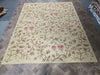 Load image into Gallery viewer, 9.3 x 12.6 Flat Weave French All Over Aubusson handmade Rug #F-6319