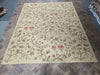 Load image into Gallery viewer, 9.3 x 12.6 Flat Weave French All Over Aubusson handmade Rug #F-6319