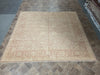 Load image into Gallery viewer, 9.9 x 10 SQUARE Natural Wool Oushak Chobi Peshawar Rug #F-6328