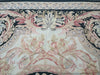 Load image into Gallery viewer, 8 x 10 Amazing Aubusson Flat Weave BLACK #F-6330