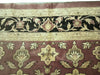 Load image into Gallery viewer, 8.2 x 15.8 ODD Size Chobi Peshawar Rust Black Natural Wool LARGE Runner Rug #PIX-16381