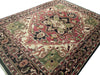 Load image into Gallery viewer, 8.10 x 11.10 New Handmade India Heriz Serapi Rug #F-6358