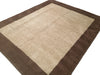 Load image into Gallery viewer, 8&#39; x 10&#39; New Modern Handmade Rug BEIGE BROWN  #F-6368