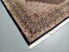 Load image into Gallery viewer, 5&#39; x 6&#39; Black Tabriz Mahi Wool &amp; Silk Rug 16781