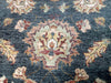 Load image into Gallery viewer, 5&#39; x 8&#39; Navy Vegetable Dyed Chobi Rug 74061