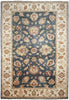 Load image into Gallery viewer, 5&#39; x 8&#39; Navy Vegetable Dyed Chobi Rug 74061