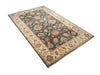 Load image into Gallery viewer, 5&#39; x 8&#39; Navy Vegetable Dyed Chobi Rug 74061