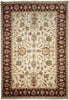 Load image into Gallery viewer, 5&#39; x 8&#39; Creamy Vegetable Dyed Chobi Rug 73613