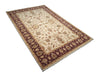 Load image into Gallery viewer, 5&#39; x 8&#39; Creamy Vegetable Dyed Chobi Rug 73613