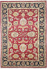 Load image into Gallery viewer, 5.3 x 8 New Handmade Organic Wool Vegetable Dyed Chobi Rug #74069