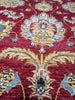 Load image into Gallery viewer, 5.3 x 8 New Handmade Organic Wool Vegetable Dyed Chobi Rug #74069