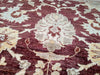 Load image into Gallery viewer, 5&#39; x 7&#39; Finer Wool Chobi Peshawar Rug BURGUNDY #PIX-6078