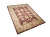 Load image into Gallery viewer, 5&#39; x 7&#39; Finer Wool Chobi Peshawar Rug BURGUNDY #PIX-6078